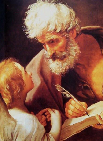 Guido Reni St Matthew and the angel China oil painting art
